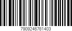 Código de barras (EAN, GTIN, SKU, ISBN): '7909246781403'