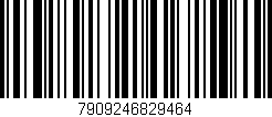 Código de barras (EAN, GTIN, SKU, ISBN): '7909246829464'