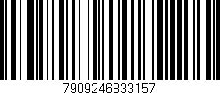 Código de barras (EAN, GTIN, SKU, ISBN): '7909246833157'