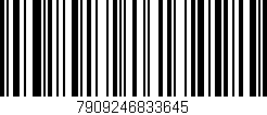 Código de barras (EAN, GTIN, SKU, ISBN): '7909246833645'