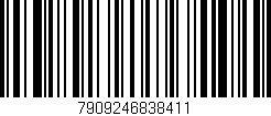 Código de barras (EAN, GTIN, SKU, ISBN): '7909246838411'