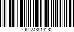 Código de barras (EAN, GTIN, SKU, ISBN): '7909246916263'