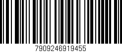 Código de barras (EAN, GTIN, SKU, ISBN): '7909246919455'