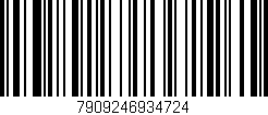 Código de barras (EAN, GTIN, SKU, ISBN): '7909246934724'