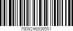 Código de barras (EAN, GTIN, SKU, ISBN): '7909246936551'