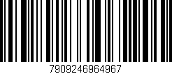 Código de barras (EAN, GTIN, SKU, ISBN): '7909246964967'