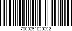 Código de barras (EAN, GTIN, SKU, ISBN): '7909251029392'