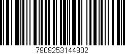 Código de barras (EAN, GTIN, SKU, ISBN): '7909253144802'