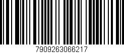 Código de barras (EAN, GTIN, SKU, ISBN): '7909263066217'