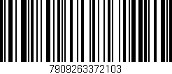 Código de barras (EAN, GTIN, SKU, ISBN): '7909263372103'