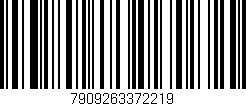 Código de barras (EAN, GTIN, SKU, ISBN): '7909263372219'