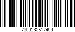 Código de barras (EAN, GTIN, SKU, ISBN): '7909263517498'
