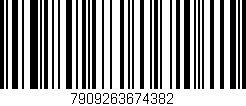 Código de barras (EAN, GTIN, SKU, ISBN): '7909263674382'