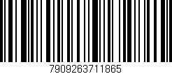 Código de barras (EAN, GTIN, SKU, ISBN): '7909263711865'