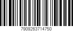 Código de barras (EAN, GTIN, SKU, ISBN): '7909263714750'
