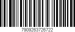 Código de barras (EAN, GTIN, SKU, ISBN): '7909263726722'
