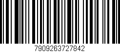 Código de barras (EAN, GTIN, SKU, ISBN): '7909263727842'