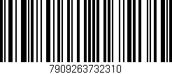 Código de barras (EAN, GTIN, SKU, ISBN): '7909263732310'