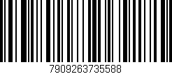 Código de barras (EAN, GTIN, SKU, ISBN): '7909263735588'
