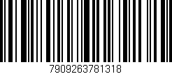 Código de barras (EAN, GTIN, SKU, ISBN): '7909263781318'