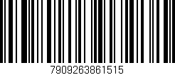 Código de barras (EAN, GTIN, SKU, ISBN): '7909263861515'