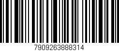 Código de barras (EAN, GTIN, SKU, ISBN): '7909263888314'
