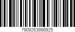 Código de barras (EAN, GTIN, SKU, ISBN): '7909263888925'