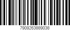 Código de barras (EAN, GTIN, SKU, ISBN): '7909263889038'