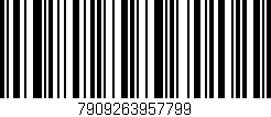 Código de barras (EAN, GTIN, SKU, ISBN): '7909263957799'
