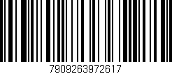 Código de barras (EAN, GTIN, SKU, ISBN): '7909263972617'