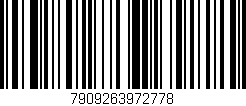 Código de barras (EAN, GTIN, SKU, ISBN): '7909263972778'