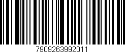 Código de barras (EAN, GTIN, SKU, ISBN): '7909263992011'