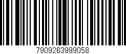 Código de barras (EAN, GTIN, SKU, ISBN): '7909263999058'