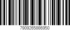 Código de barras (EAN, GTIN, SKU, ISBN): '7909265886950'