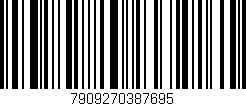 Código de barras (EAN, GTIN, SKU, ISBN): '7909270387695'