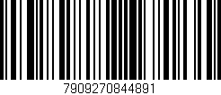 Código de barras (EAN, GTIN, SKU, ISBN): '7909270844891'