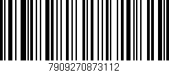 Código de barras (EAN, GTIN, SKU, ISBN): '7909270873112'