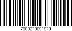 Código de barras (EAN, GTIN, SKU, ISBN): '7909270891970'