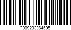 Código de barras (EAN, GTIN, SKU, ISBN): '7909293364635'