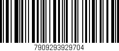 Código de barras (EAN, GTIN, SKU, ISBN): '7909293929704'
