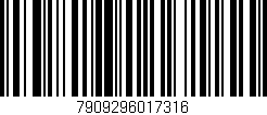 Código de barras (EAN, GTIN, SKU, ISBN): '7909296017316'