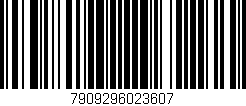 Código de barras (EAN, GTIN, SKU, ISBN): '7909296023607'