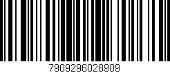 Código de barras (EAN, GTIN, SKU, ISBN): '7909296028909'