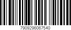 Código de barras (EAN, GTIN, SKU, ISBN): '7909296067540'
