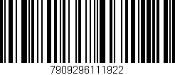 Código de barras (EAN, GTIN, SKU, ISBN): '7909296111922'