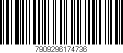 Código de barras (EAN, GTIN, SKU, ISBN): '7909296174736'