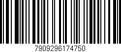 Código de barras (EAN, GTIN, SKU, ISBN): '7909296174750'