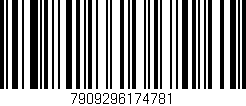 Código de barras (EAN, GTIN, SKU, ISBN): '7909296174781'