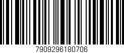 Código de barras (EAN, GTIN, SKU, ISBN): '7909296180706'