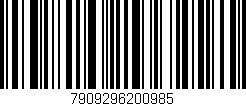 Código de barras (EAN, GTIN, SKU, ISBN): '7909296200985'